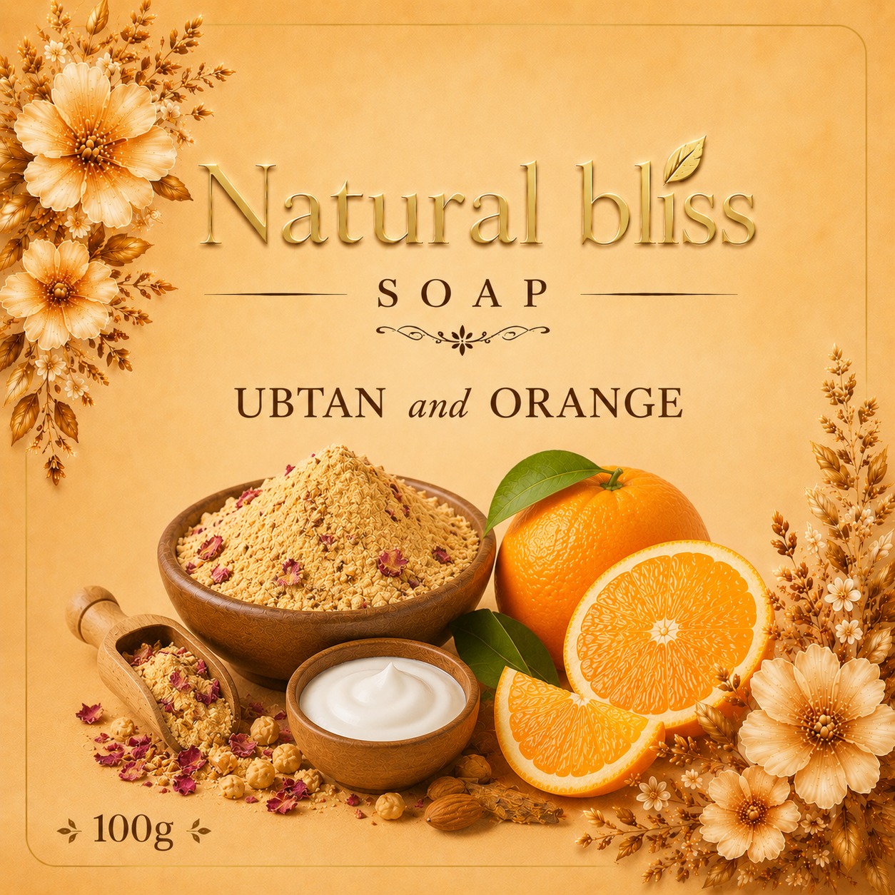 Ubtan & Orange Soap